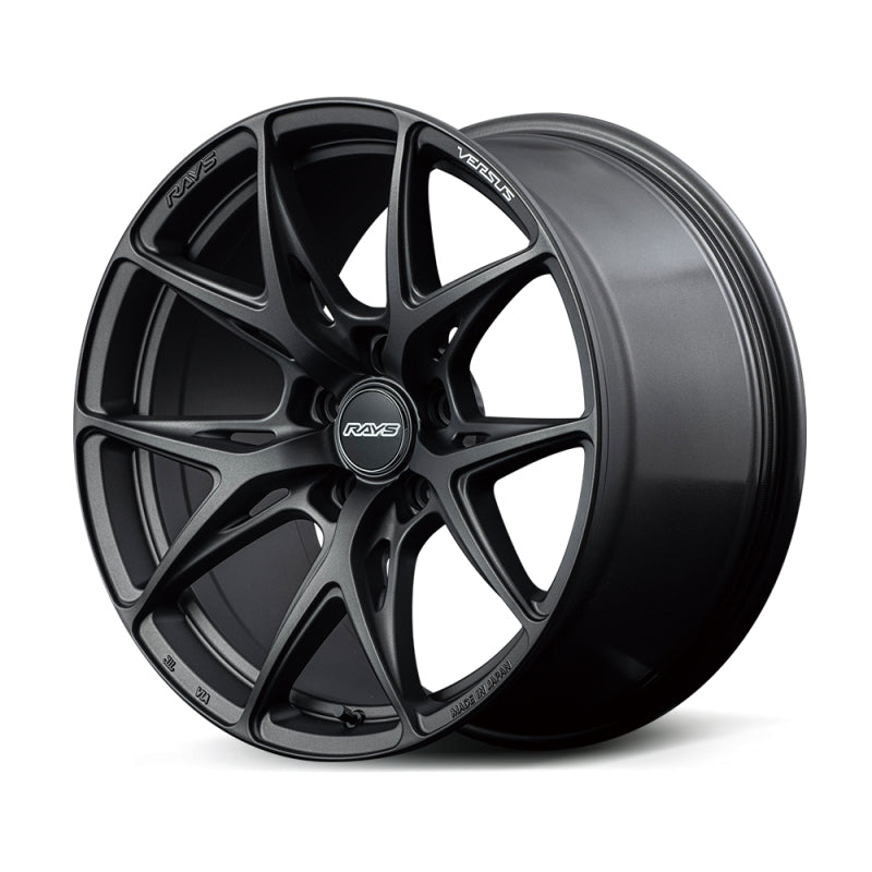 Versus VV21S 19X8.0 +48 5x114.3 Matte Super Dark Gunmetal