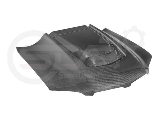 2008-2009 PONTIAC G8 CARBON FIBER ZR1 STYLE FRONT VENTED COWL HOOD