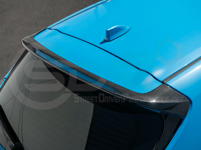 2019-UP TOYOTA GR COROLLA | JDM SDP PERFORMANCE STYLE CARBON FIBER REAR ROOF WING DUCKBILL SPOILER
