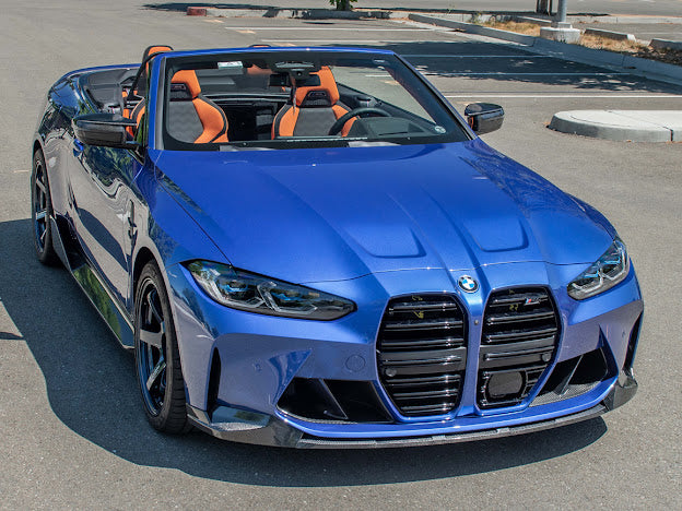 2021-UP BMW G80 M3 & G82 / G83 M4 | M-Performance Carbon Fiber 3-Piece Front Lip Splitter Ground Effects