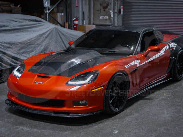 2005-2013 Chevrolet Corvette C6 | Amber Light LED Side Fender Markers Pair (Front and / or Rear) {Clear, Amber, Red, or Smoke Lenses}