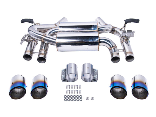 2015-2020 BMW F80 M3 F82 / F83 M4 | 2.5" PIPING W/ 3.5 " QUAD TIPS AXLE BACK EXHAUST