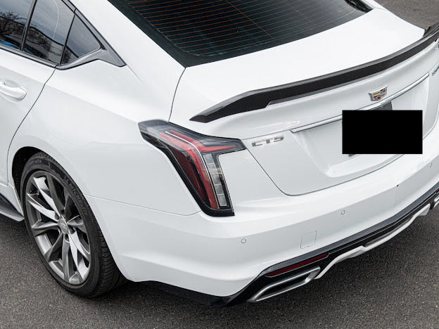 2020-Present Cadillac CT5 Sport / CT5-V / CT5-V Blackwing | CARBON FIBER Blackwing Style Spoiler Wing