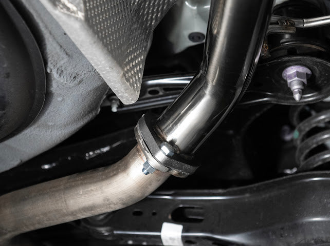 2018-2024 Toyota Camry SE | T-304 Muffler Delete Single Exit Axle Back Exhaust (Chrome or Burnt Blue Tips)