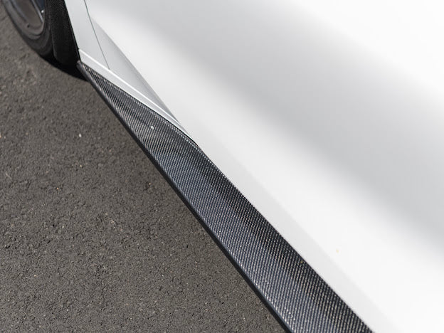 2020+ CHEVROLET CORVETTE C8 SIDE SKIRTS ROCKER PANELS GROUND EFFECTS