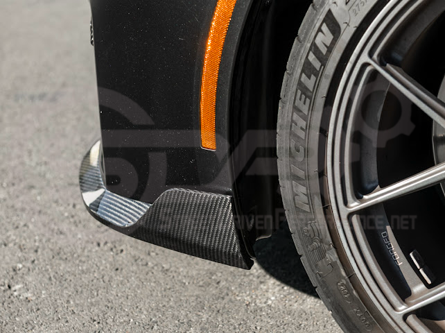 2023-Up BMW G87 M2 | TR Style 3PCS Carbon Fiber Front Bumper Splitter Lip Ground Effects