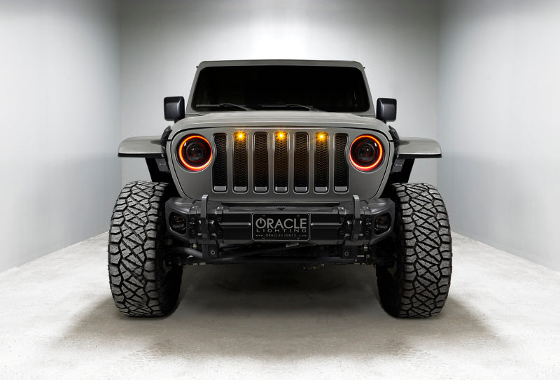 Oracle Oculus Bi-LED Projector Headlights for Jeep JL/Gladiator JT - w/ Simple Controller