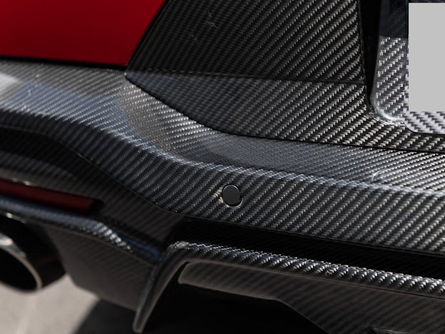 2024-Up Ford Mustang S650 | GT Style CARBON FIBER Rear Bumper Diffuser
