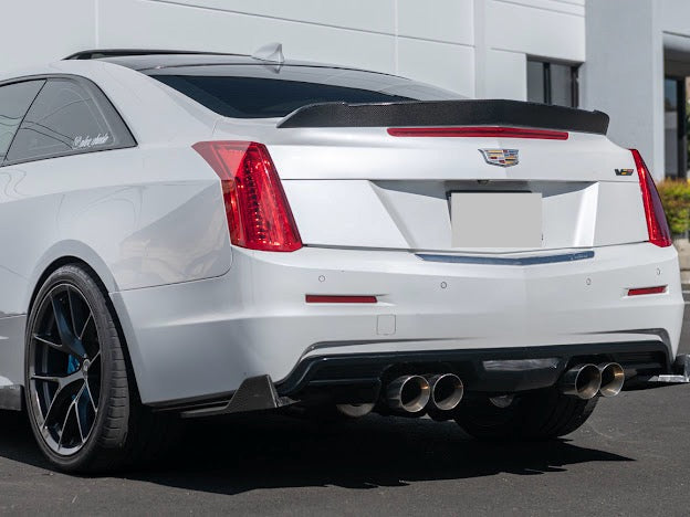 2016-2019 ATS-V COUPE  | Wickerbill Trunk Spoiler Wing Carbon Fiber