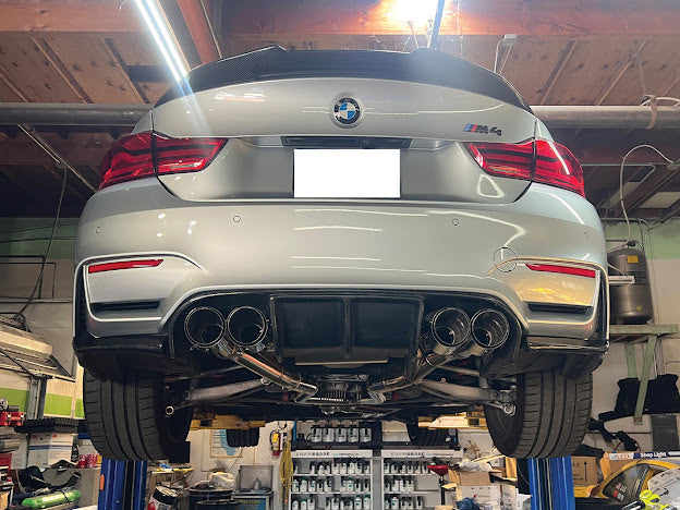 2015-2019 BMW F80 M3 & F82 / F83 M4 | RESONATED MID PIPE EXHAUST