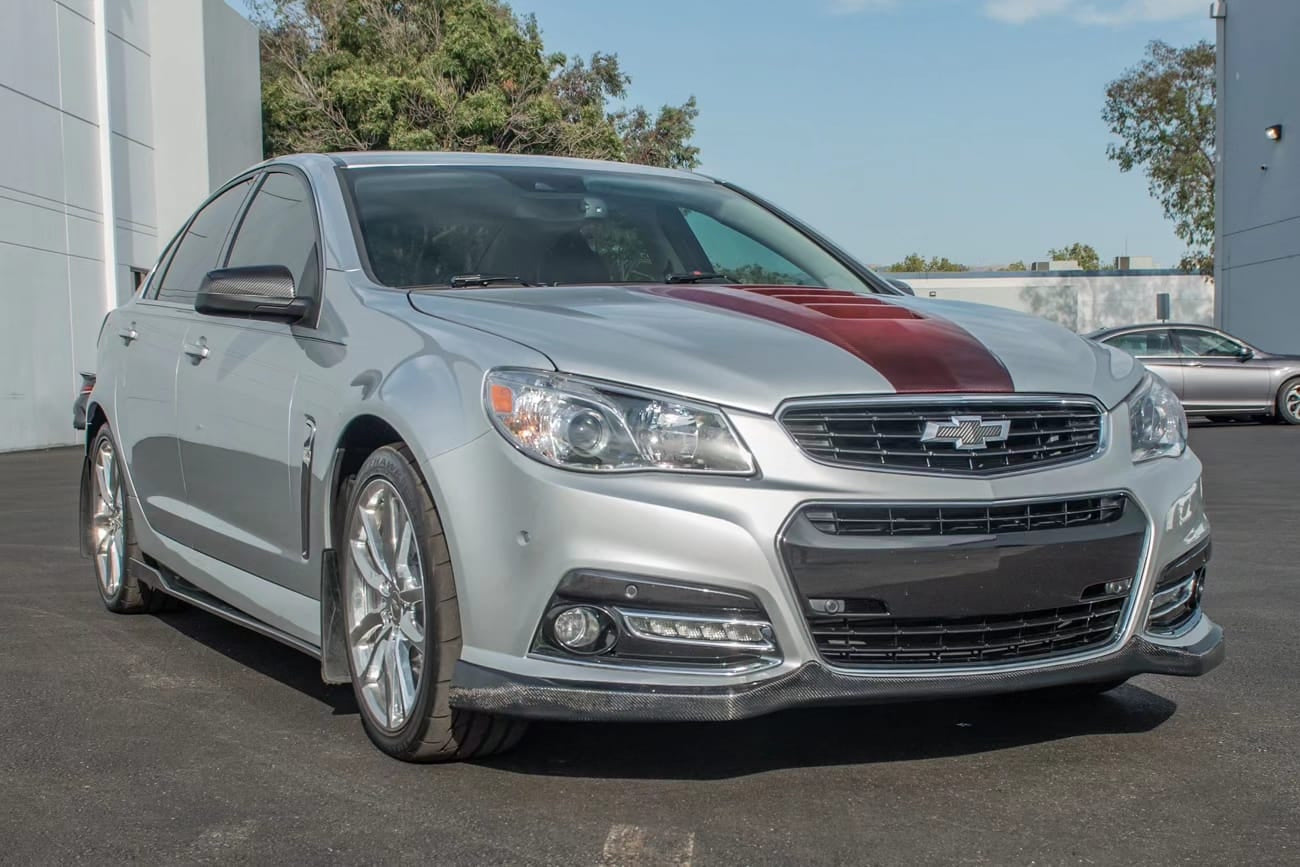 2014- 2015 Chevrolet SS SDP Carbon Fiber Front Bumper Lip Splitter Chevy SS