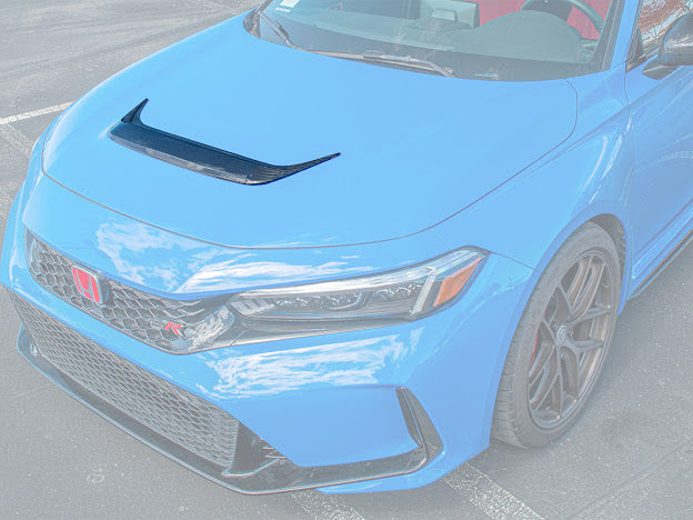 2023-UP HONDA CIVIC FL5 TYPE-R | SDP PERFORMANCE STYLE CARBON FIBER FRONT HOOD VENT