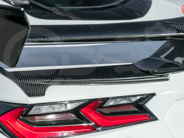 2020-UP CORVETTE C8 | ZR1 STYLE REAR WING SPOILER