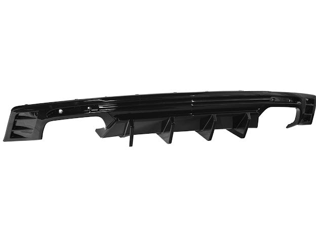 2016-Up Camaro |  Performance Track Style MATTE BLACK Rear Quad Exit Diffuser