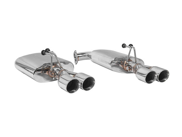 2008-2009 PONTIAC G8 STAINLESS STEEL MUFFLER QUAD TIPS AXLE BACK EXHAUST