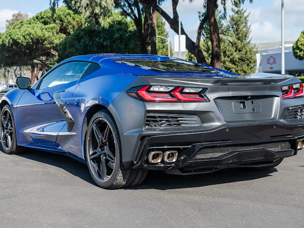 2020-PRESENT CORVETTE C8 STINGRAY & Z51 | Z06 CONVERSION REAR BUMPER & SPOILER KIT