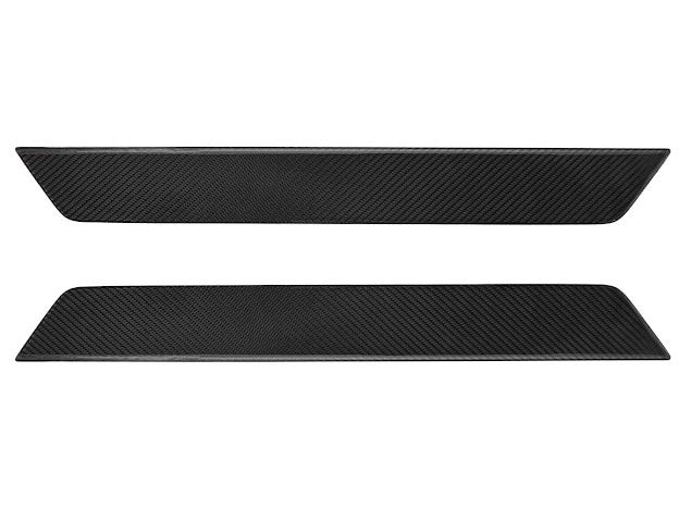 2020-UP CORVETTE C8 | CARBON FIBER SIDE DOOR SILL PLATE STRIP COVERS PANELS