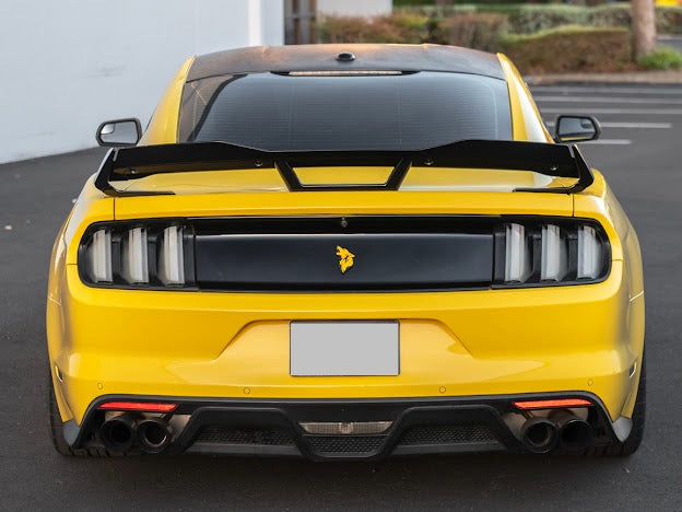 2015-2023 MUSTANG S550 | REAR WICKERBILL WING SPOILER S650 DARKHORSE STYLE