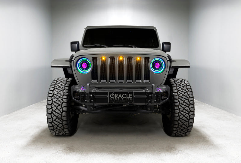 Oracle Oculus Bi-LED Projector Headlights for Jeep JL/Gladiator JT - w/ Simple Controller