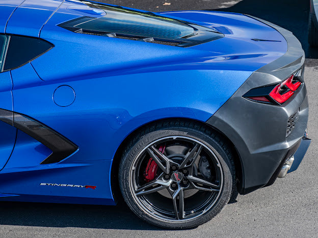 2020-PRESENT CORVETTE C8 STINGRAY & Z51 | Z06 CONVERSION REAR BUMPER & SPOILER KIT