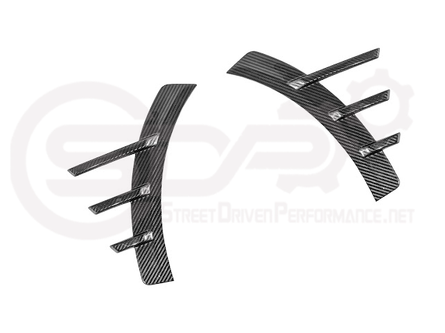 2023-UP BMW G87 M2 | DRY CARBON FIBER ADD-ON FENDER WHEEL ARCH TRIM FRONT & REAR PAIR