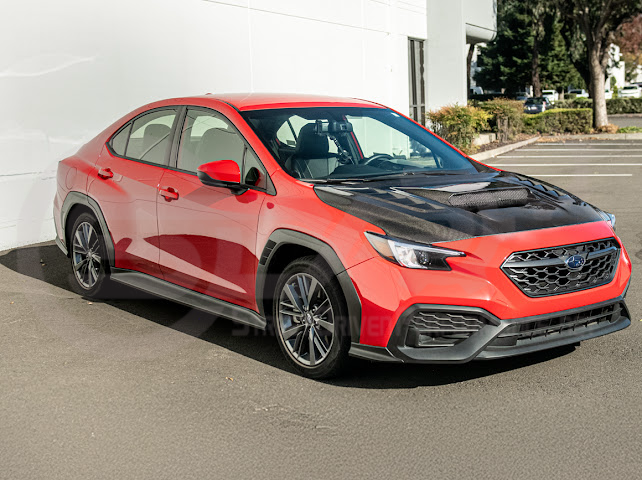 2022-UP SUBARU WRX | JDM VRS STYLE CARBON FIBER FRONT VENTED HOOD
