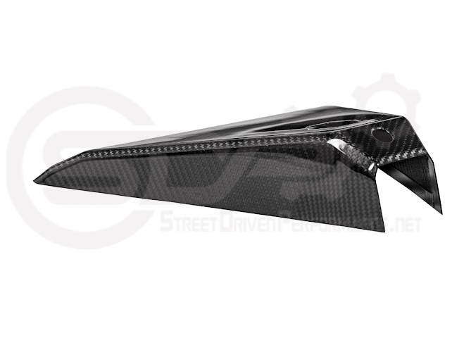 2024-Up Tesla Cybertruck | Interior DRY Carbon Fiber Rear View Mirror Upper Trim Cover