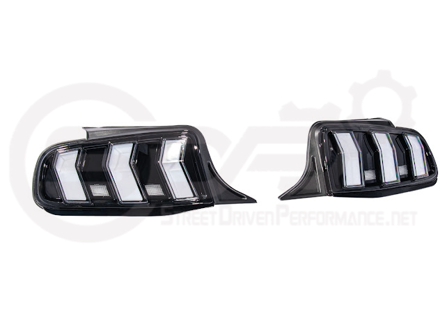 2010-2014 FORD MUSTANG | S650 EURO STYLE SEQUENTIAL SIGNAL LED REAR TAILLIGHTS PAIR