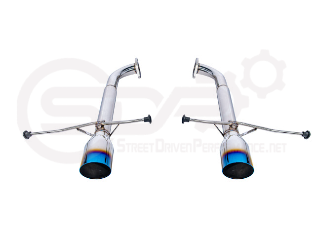 2019-PRESENT SUBARU ASCENT | MUFFLER DELETE AXLE BACK EXHAUST (CHROME OR BURNT BLUE TIPS)