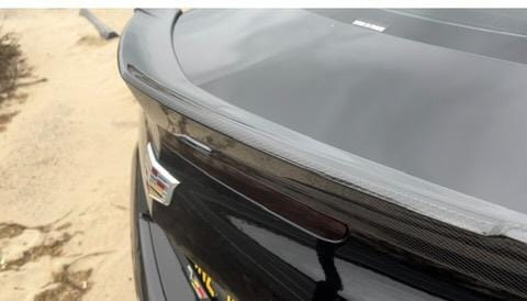 2016-2019 ATS-V COUPE  | Wickerbill Trunk Spoiler Wing Carbon Fiber
