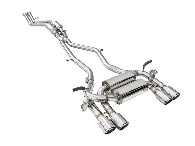 2014-2019 BMW F80 M3 & F82 / F83 M4 | MUFFLER AXLE BACK WITH RESONATED MID PIPE CAT BACK EXHAUST