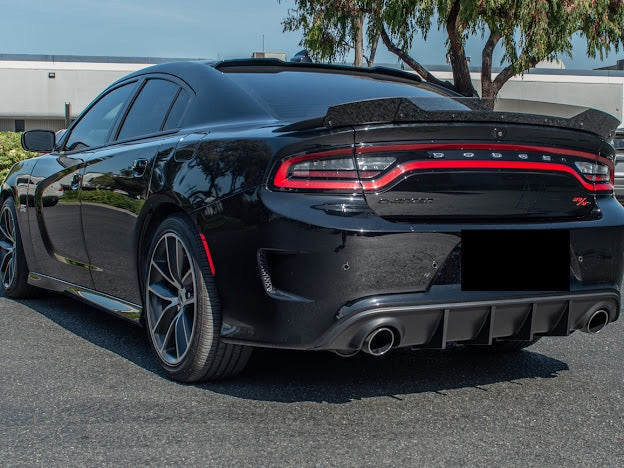 2015-UP DODGE CHARGER REAR SPOILER WICKERBILL FLAP INSERT