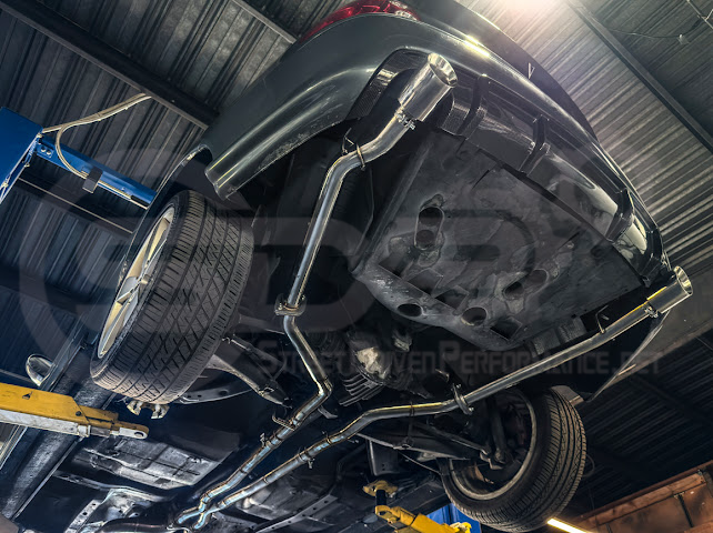 2005-2006 PONTIAC GTO | T-304 STRAIGHT-THROUGH CAT-BACK EXHAUST W/ 4" TIPS