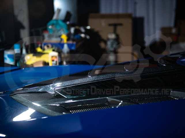 2020+ CORVETTE C8 ALL MODELS | ZR1 STYLE CARBON FLASH REAR WINDOW HATCH VENT LOUVER COVER