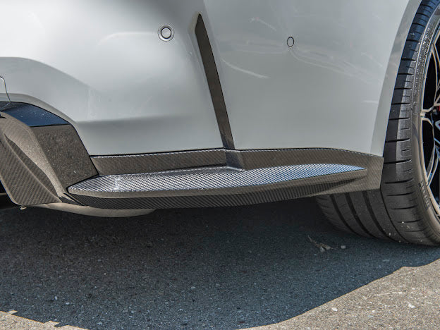 2021-Up BMW G80 M3 | Factory Style CARBON FIBER Rear Apron Lip Splitter Ground Effects