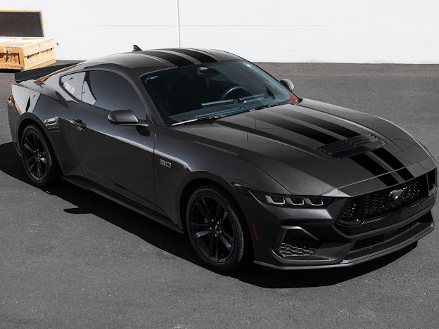 2024-UP FORD MUSTANG S650 | HOOD BODY STRIPE 3M DECALS