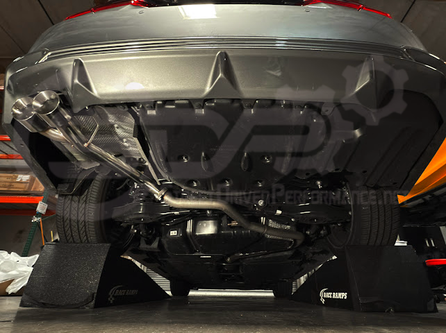 2025-PRESENT TOYOTA CAMRY SE & XSE | MUFFLER DELETE AXLE BACK EXHAUST (CHROME TIPS OR BURNT BLUE TIPS)