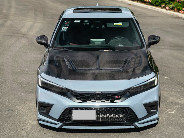 2022-UP HONDA CIVIC | JDM VARIS STYLE FRONT VENTED HOOD
