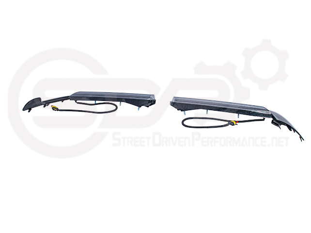 2020-UP CORVETTE C8 STINGRAY & Z51 | SEQUENTIAL FRONT GRILLE LED DRL LIGHT BAR BEZEL INSERTS PAIR