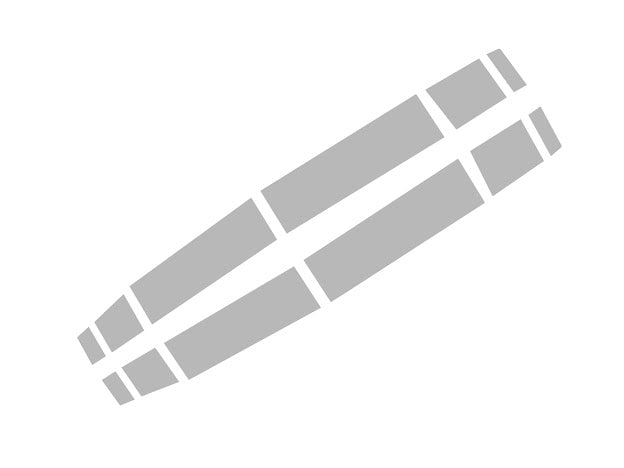 2024-UP FORD MUSTANG S650 | HOOD BODY STRIPE 3M DECALS