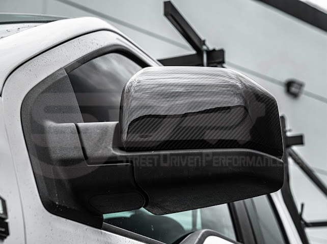 2015-2021 FORD F-150 | FACTORY STYLE CARBON FIBER SIDE MIRROR CAP COVERS