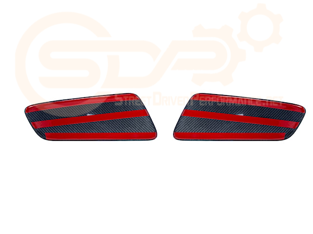 2015-2023 FORD MUSTANG S550 |CARBON FIBER REAR SEAT DECORATIVE BOARD PANEL COVER