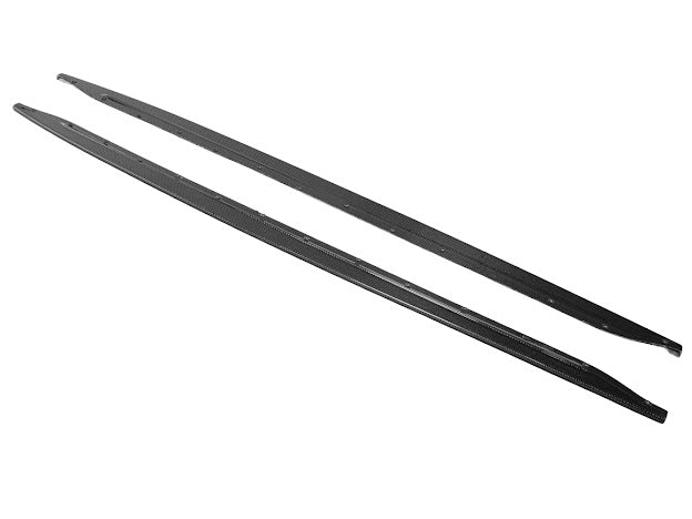 2021-Up BMW G82 G83 M4 M-Performance Extended Style | CARBON FIBER *ADD-ON* Side Skirts Extension Rocker Panel Ground Effects