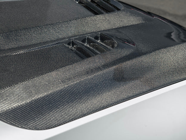 2020-Up Cadillac CT5 / CT5-V / CT5-V BLACKWING| SDP Performance Style CARBON FIBER Front Vented Hood