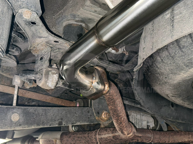 2019-PRESENT SUBARU ASCENT | MUFFLER DELETE AXLE BACK EXHAUST (CHROME OR BURNT BLUE TIPS)
