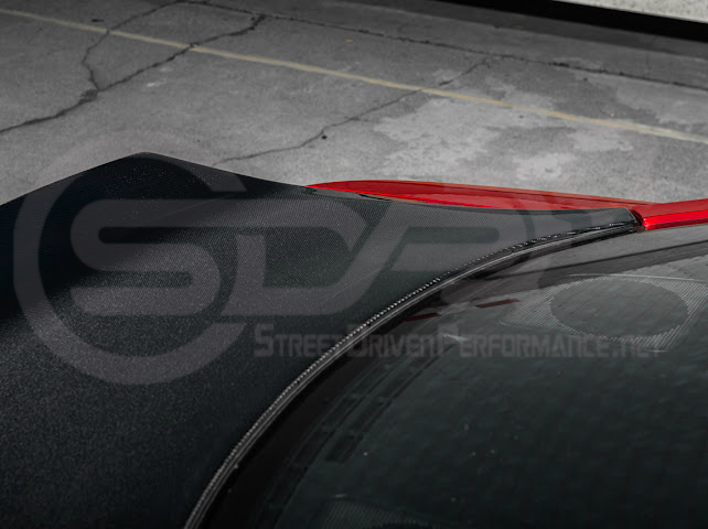 2024-Up Ford Mustang S650 | Factory Integrated Ducktail Style Carbon Fiber Replacement Rear Trunk Lid
