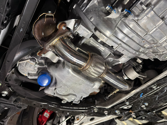 2023+ HONDA CIVIC FL5 TYPE R 2.0T & 2022+ ACURA INTEGRA TYPE S 2.0T EXHAUST FRONT PIPE