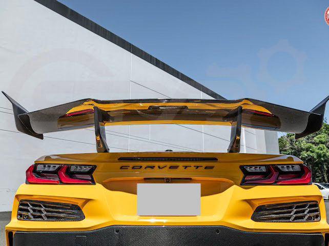 2023-UP CORVETTE C8 Z06 | ZR1 STYLE REAR WING SPOILER