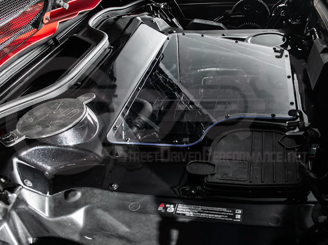 2020+ CORVETTE C8 CONVERTIBLE | HTC CARBON FIBER EXPOSED ENGINE BAY PANEL COVER REPLACEMENT