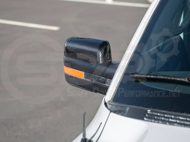 2009-2014 Ford F-150 Raptor SVT | Factory Style Carbon Fiber Mirror Covers Replacement